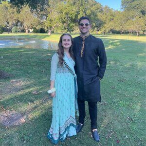 Sea foam green/teal Kurta set - Indian Wedding Wear